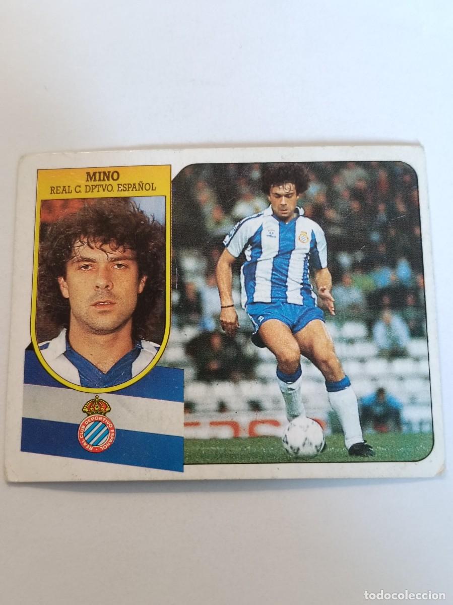 Fu&szlig;ball-Sticker: MINO R.C.D. ESPA&Ntilde;OL LIGA 91/92 ESTE