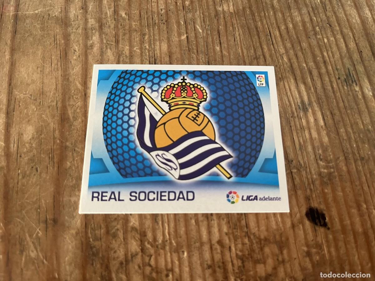 Fu&szlig;ball-Sticker: CROMO SIN PEGAR NUNCA PEGADO ALBUM LIGA ESTE 09 10 2009 2010 ESCUDO REAL SOCIEDAD