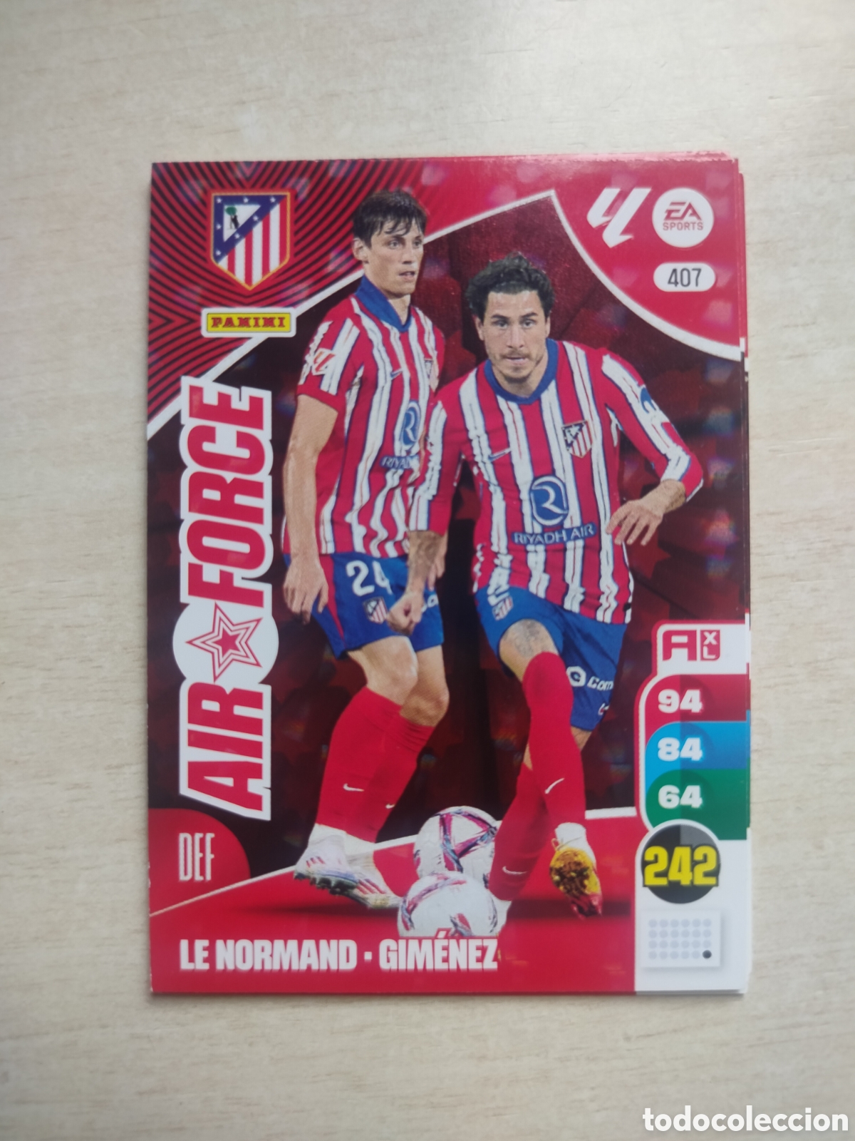 Fu&szlig;ball-Sticker: AIR FORCE LE NORMAND GIMENEZ 407 ADRENALYN XL 2024 2025 24 25