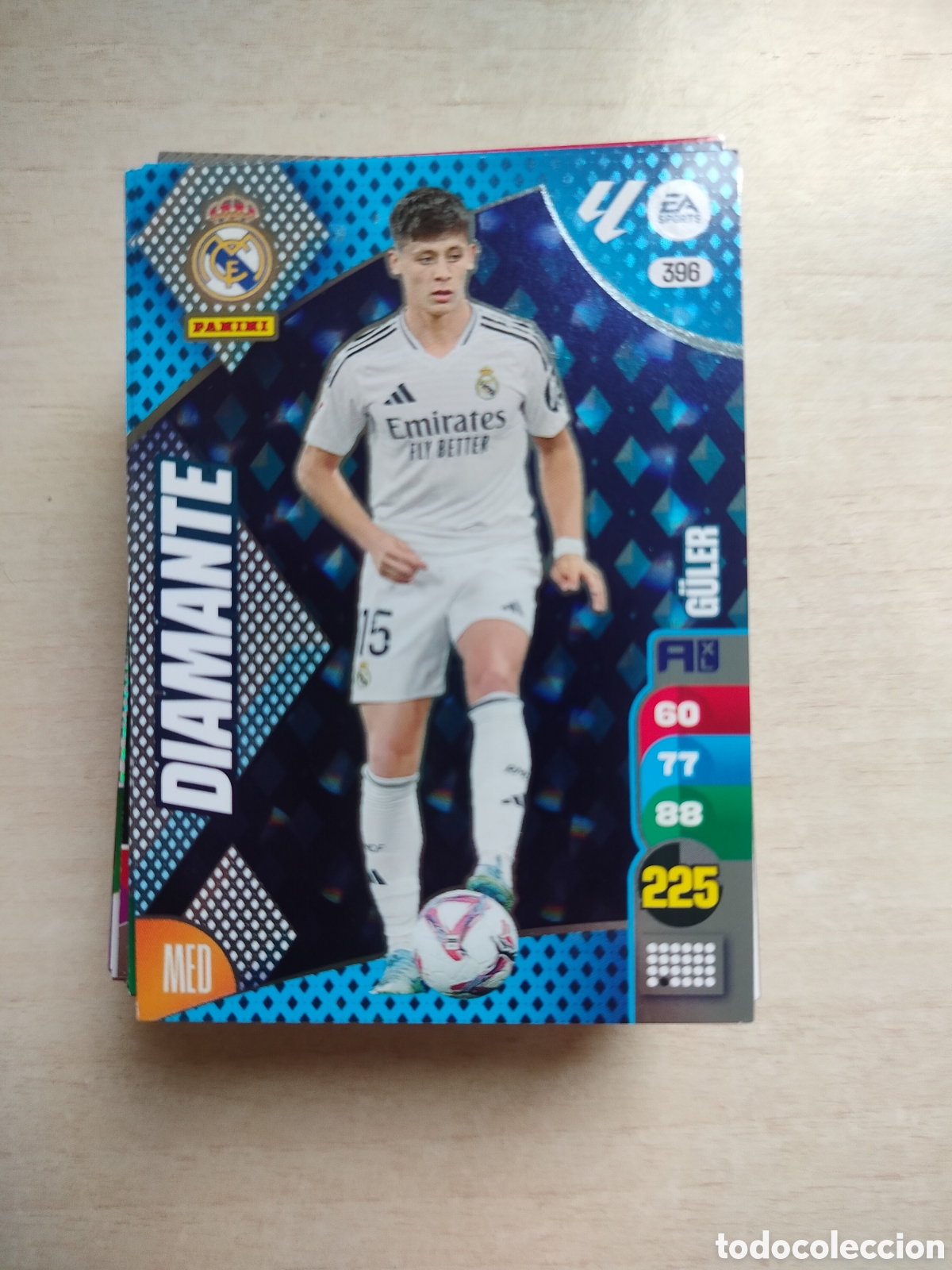 Fu&szlig;ball-Sticker: GULER DIAMANTE 396 ADRENALYN XL 2024 2025 24 25