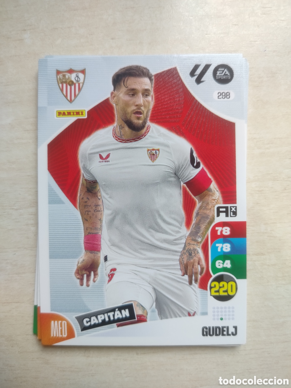 Figurine di Calcio: GUDELJ 298 ADRENALYN 2024 2025 24 25