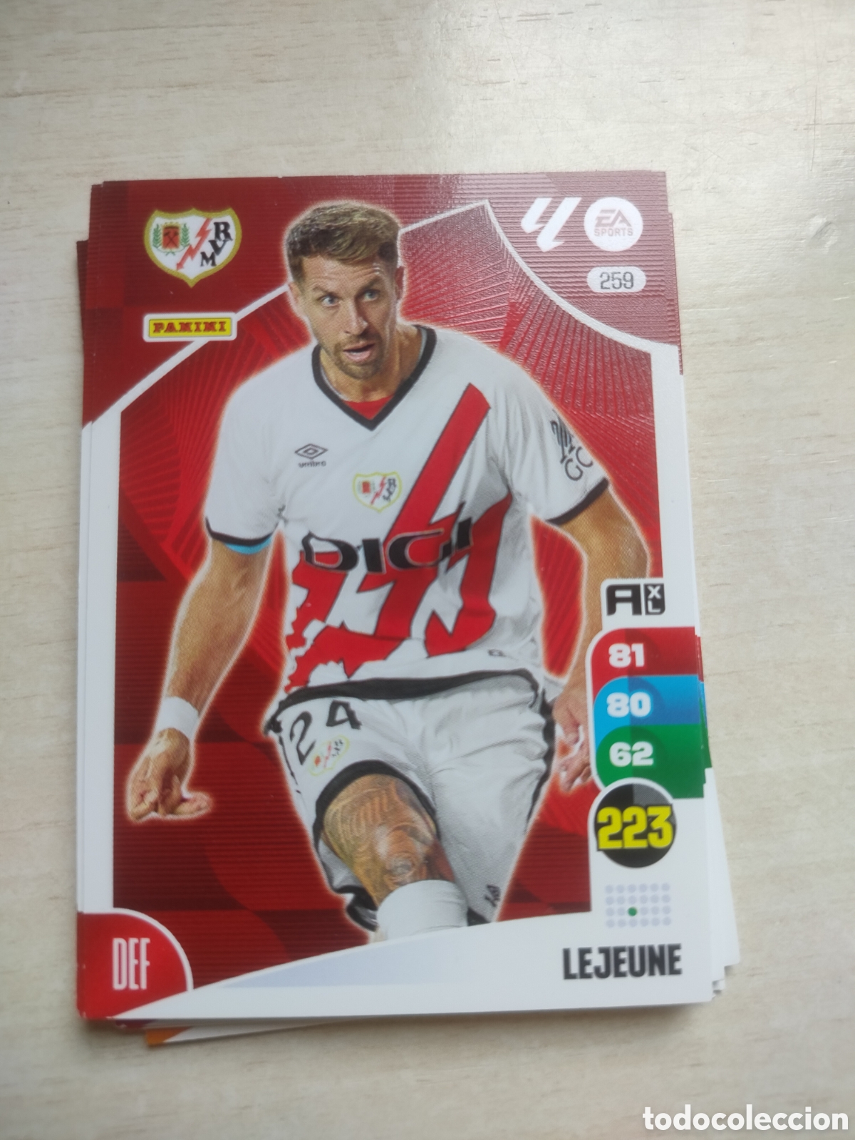 Fu&szlig;ball-Sticker: LEJEUNE 259 ADRENALYN 2024 2025 24 25