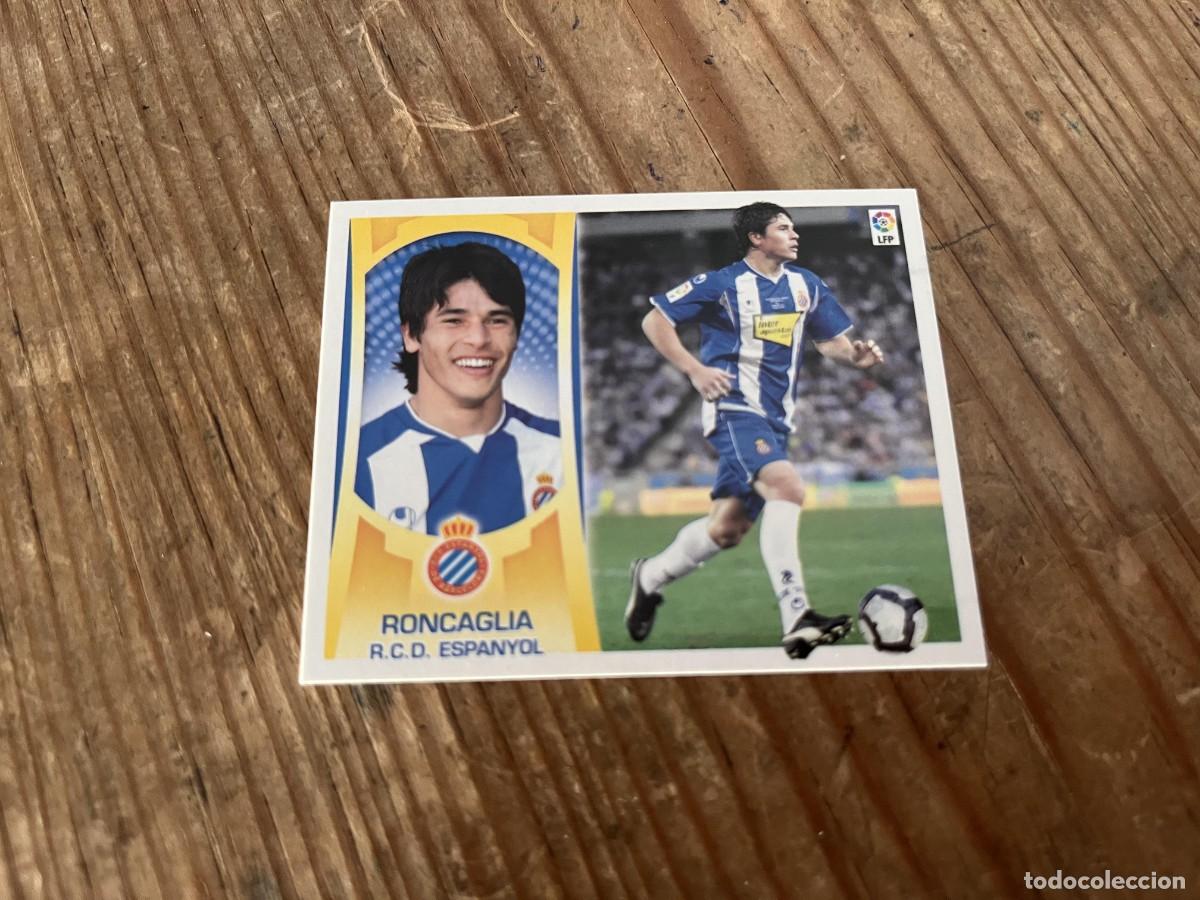 Fu&szlig;ball-Sticker: CROMO SIN PEGAR NUNCA PEGADO ALBUM LIGA ESTE 09 10 2009 2010 FICHAJES 16 RONCAGLIA ESPANYOL ESPA&Ntilde;OL