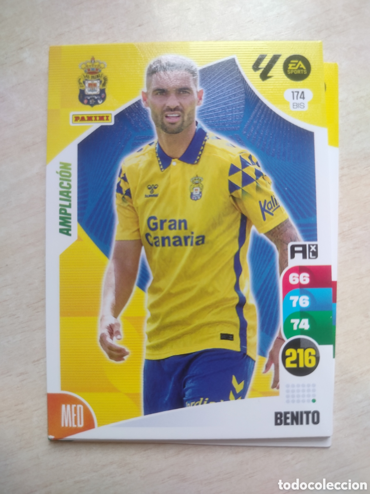 Fu&szlig;ball-Sticker: BENITO 174 BIS ADRENALYN 2024 2025 24 25