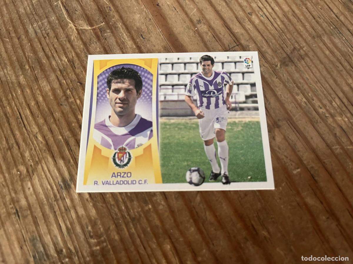 Fu&szlig;ball-Sticker: CROMO SIN PEGAR NUNCA PEGADO ALBUM LIGA ESTE 09 10 2009 2010 FICHAJES # 18 ARZO VALLADOLID