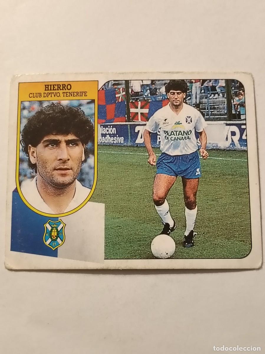Fu&szlig;ball-Sticker: HIERRO C.D. TENERIFE LIGA 91/92 ESTE