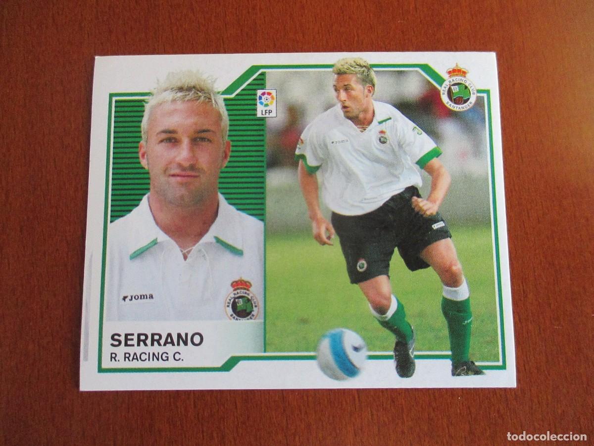Cartes &agrave; collectionner de Football: CROMO ERROR LIGA 2007 - 2008 SERRANO RACING - ALBUM CROMOS ESTE 07 - 08