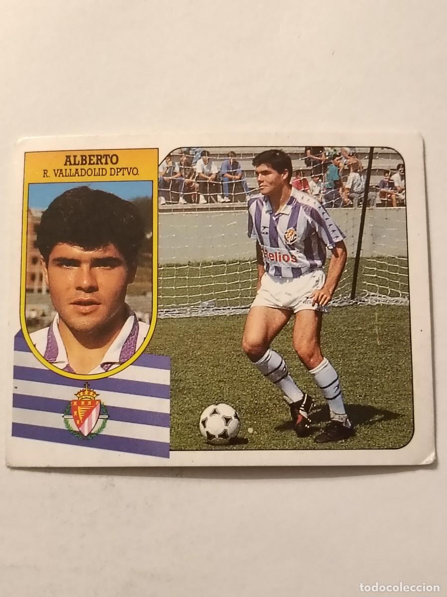 Figurine di Calcio: ALBERTO REAL VALLADOLID LIGA 91/92 ESTE