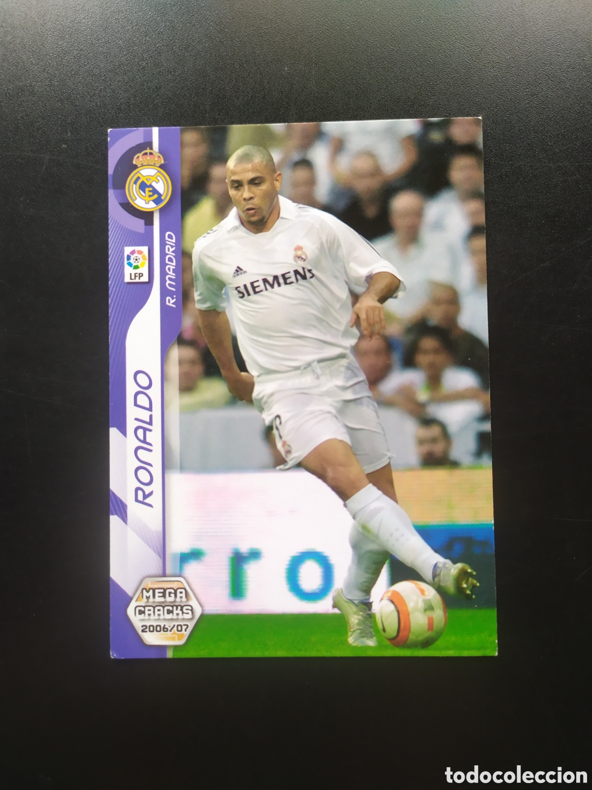 Cromos de f&uacute;tbol: Megacracks 2006 2007 06 07 panini Ronaldo n&deg; 197 Real Madrid