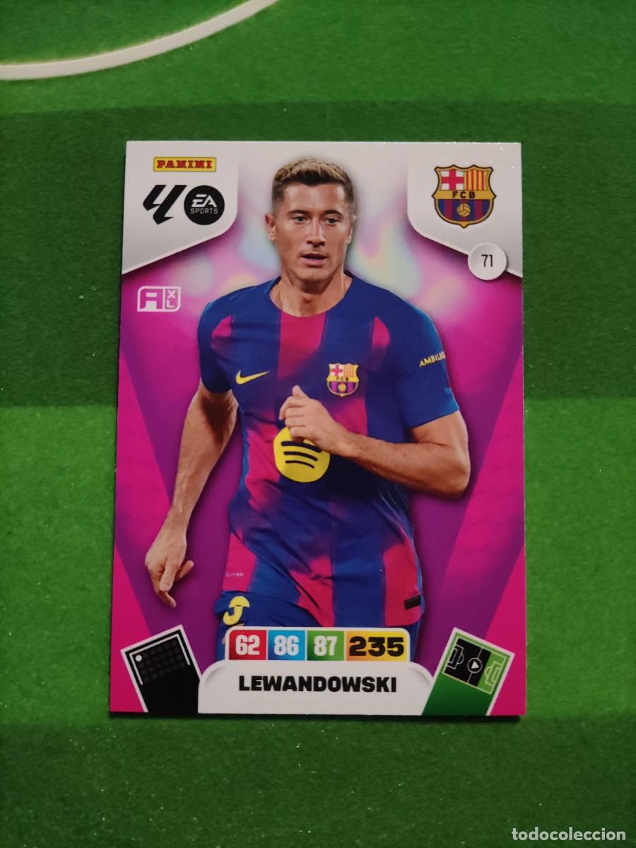Fu&szlig;ball-Sticker: 71 Lewandoswski Barcelona Adrenalyn 2025/26 25/26