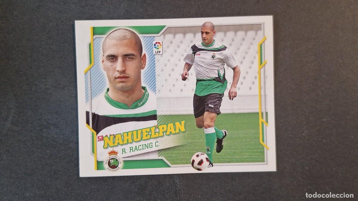 Cromos de Futebol: L2 NAHUELPAN RACING DE SANTANDER FICHAJE 33 LIGA ESTE 2010 2011 10 11 NUNCA PEGADO SIN PEGAR