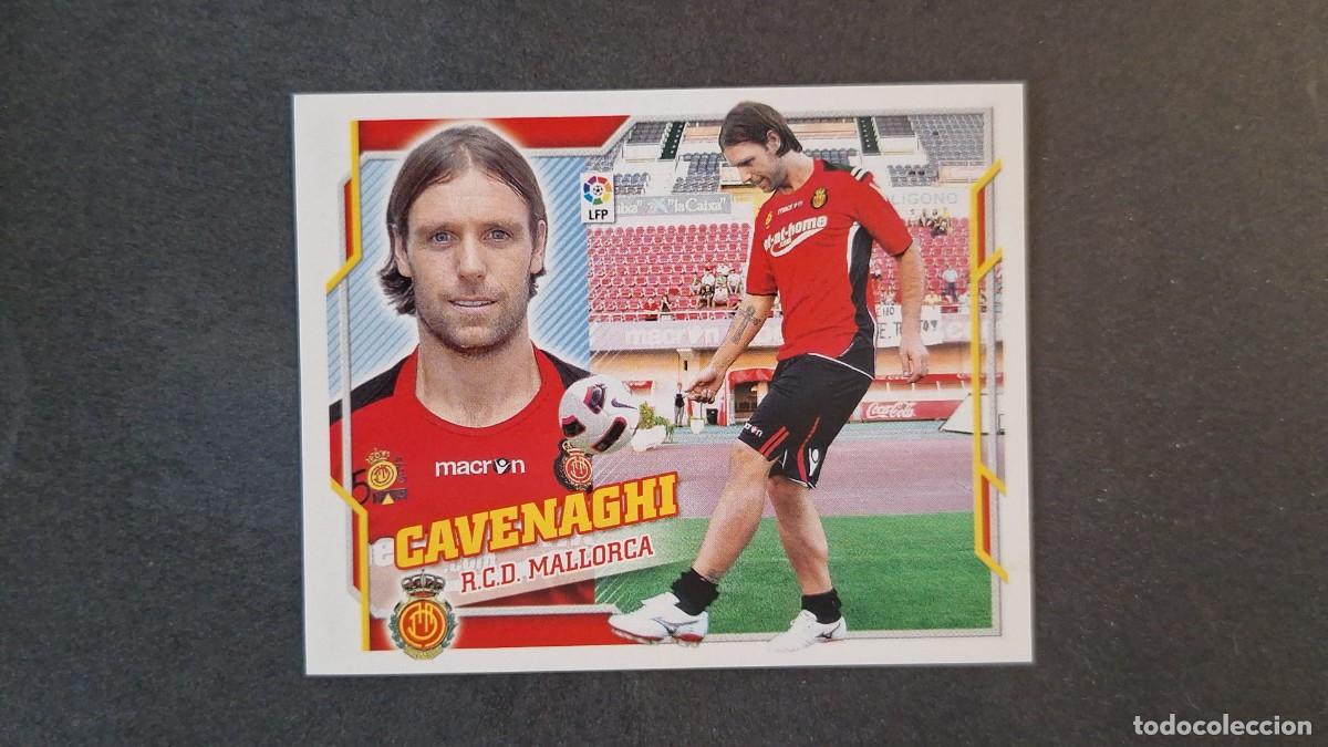 Fu&szlig;ball-Sticker: L2 CAVENAGHI R. C. D. MALLORCA FICHAJE 48 LIGA ESTE 2010 2011 10 11 NUNCA PEGADO SIN PEGAR