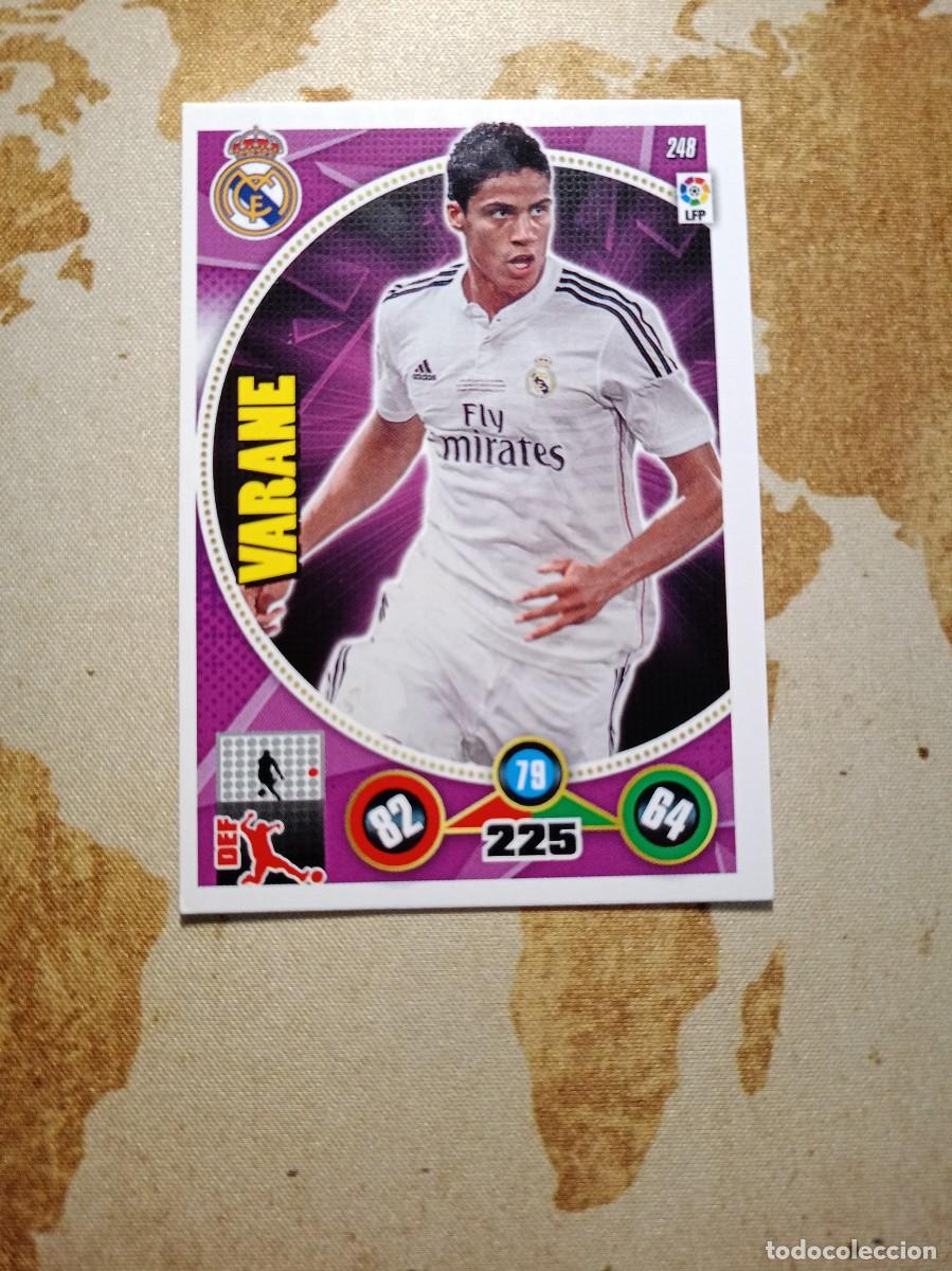 Cromos de F&uacute;tbol: Real Madrid 248 VARANE Adrenalyn 2014-15