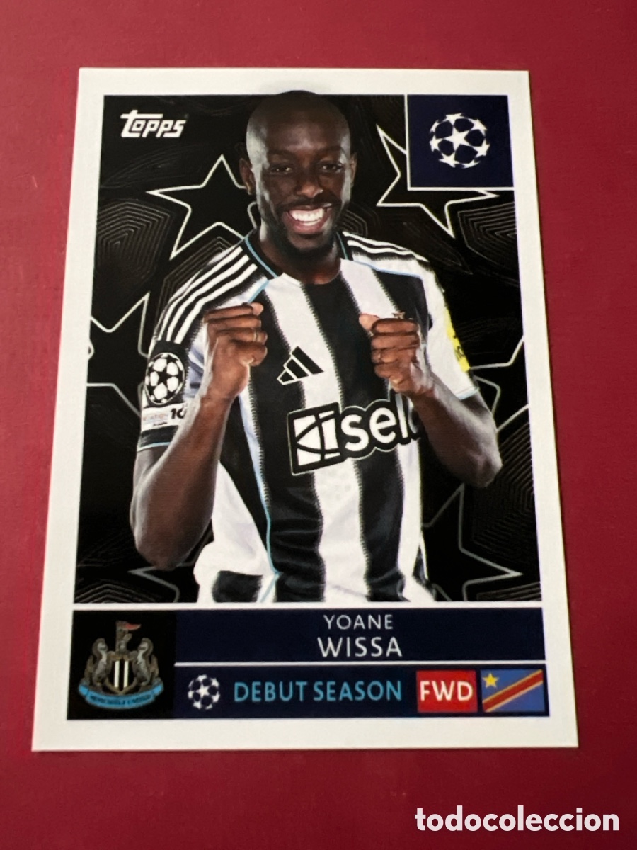 Fu&szlig;ball-Sticker: C9504. Topps Champions League stickers 2025 2026 25 26 - 322 Wissa