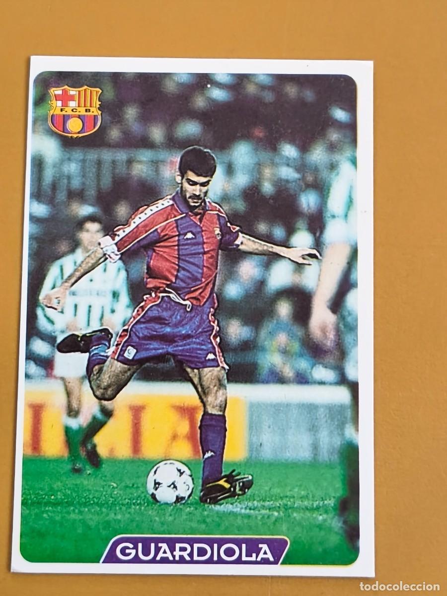 Cromos de F&uacute;tbol: guardiola, liga 95 96 mundi cromo