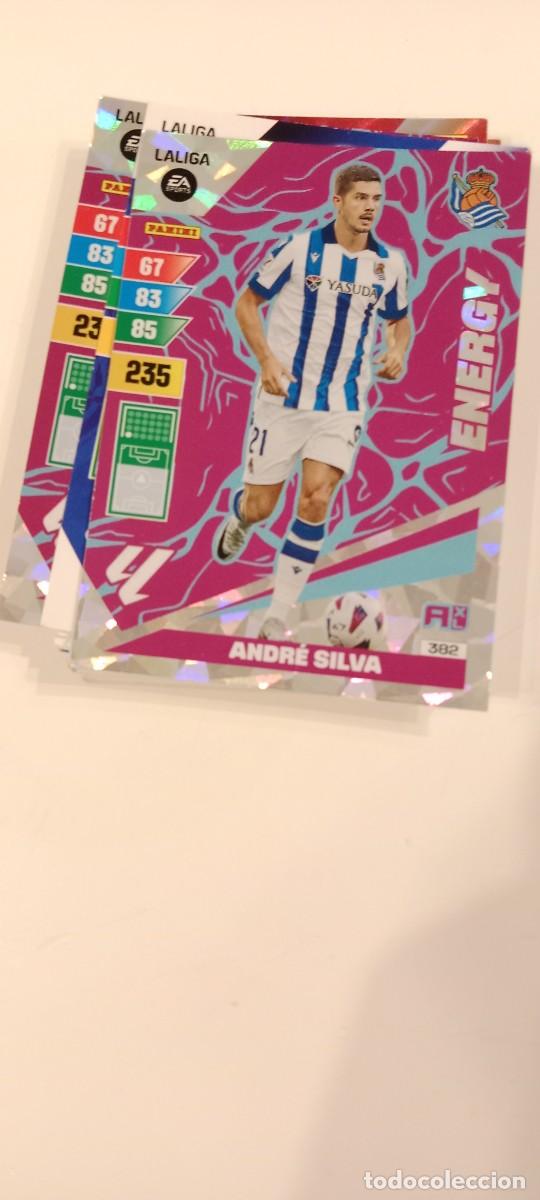 Figurine di Calcio: ANDRE SILVA ENERGY REAL SOCIEDAD ADRENALYN 2023 2024 23 24 PANINI HJ7OJ