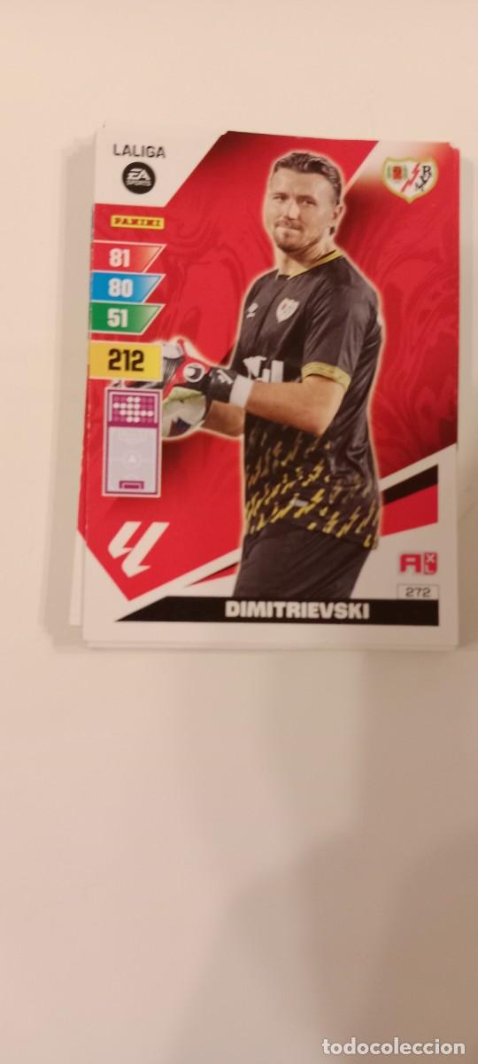 Cromos de F&uacute;tbol: DIMITRIEVSKI RAYO VALLECANO ADRENALYN 2023 2024 23 24 PANINI HJ7OJ