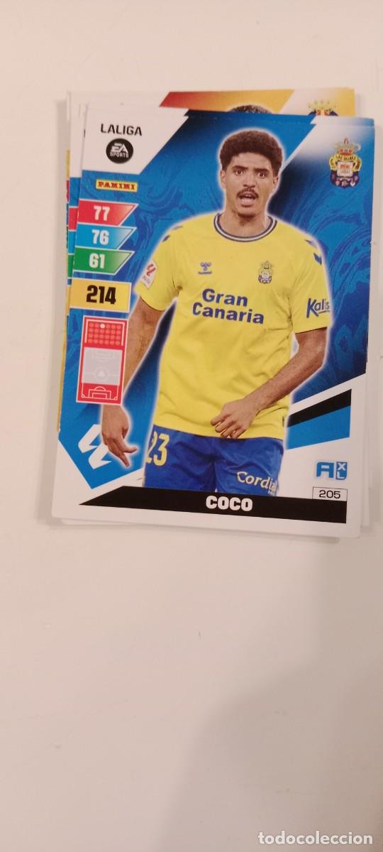 Fu&szlig;ball-Sticker: COCO LAS PALMAS ADRENALYN 2023 2024 23 24 PANINI HJ7OJ