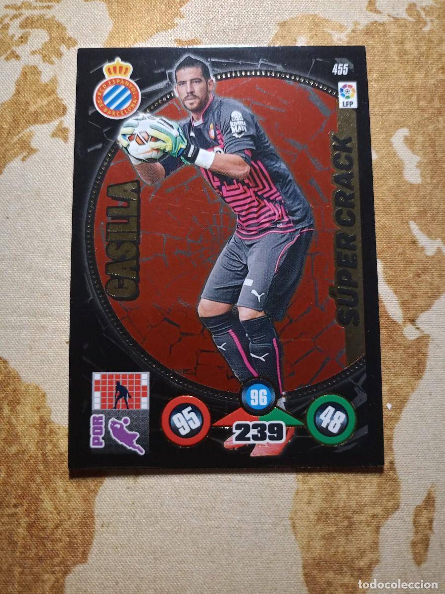 Fu&szlig;ball-Sticker: S&uacute;per Crack 455 CASILLA Adrenalyn 2014-15