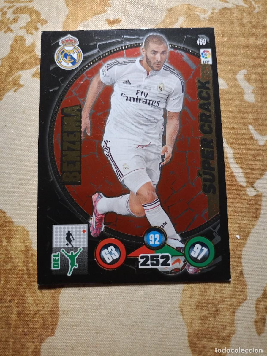 Cromos de F&uacute;tbol: S&uacute;per Crack 459 BENZEMA Adrenalyn 2014-15