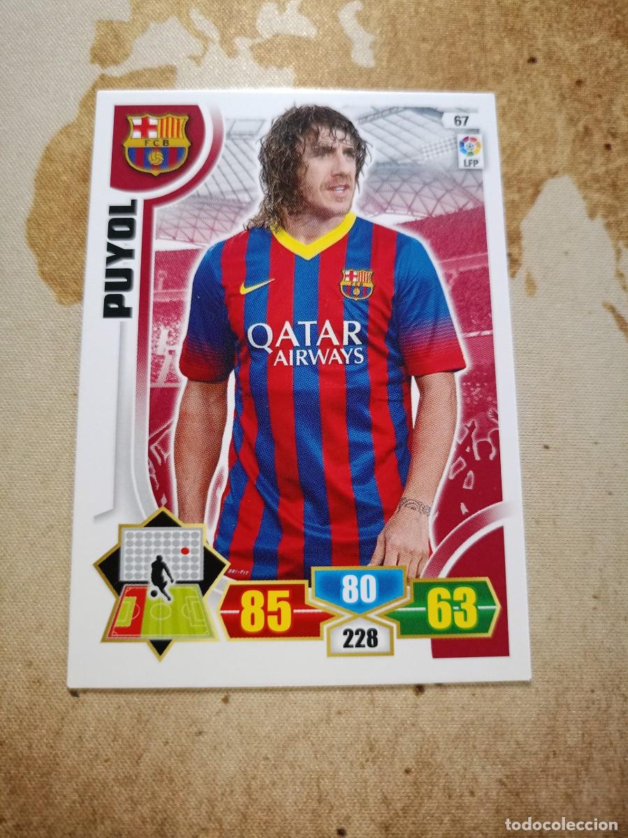 Cartes &agrave; collectionner de Football: Barcelona 67 PUYOL Adrenalyn 2013-14