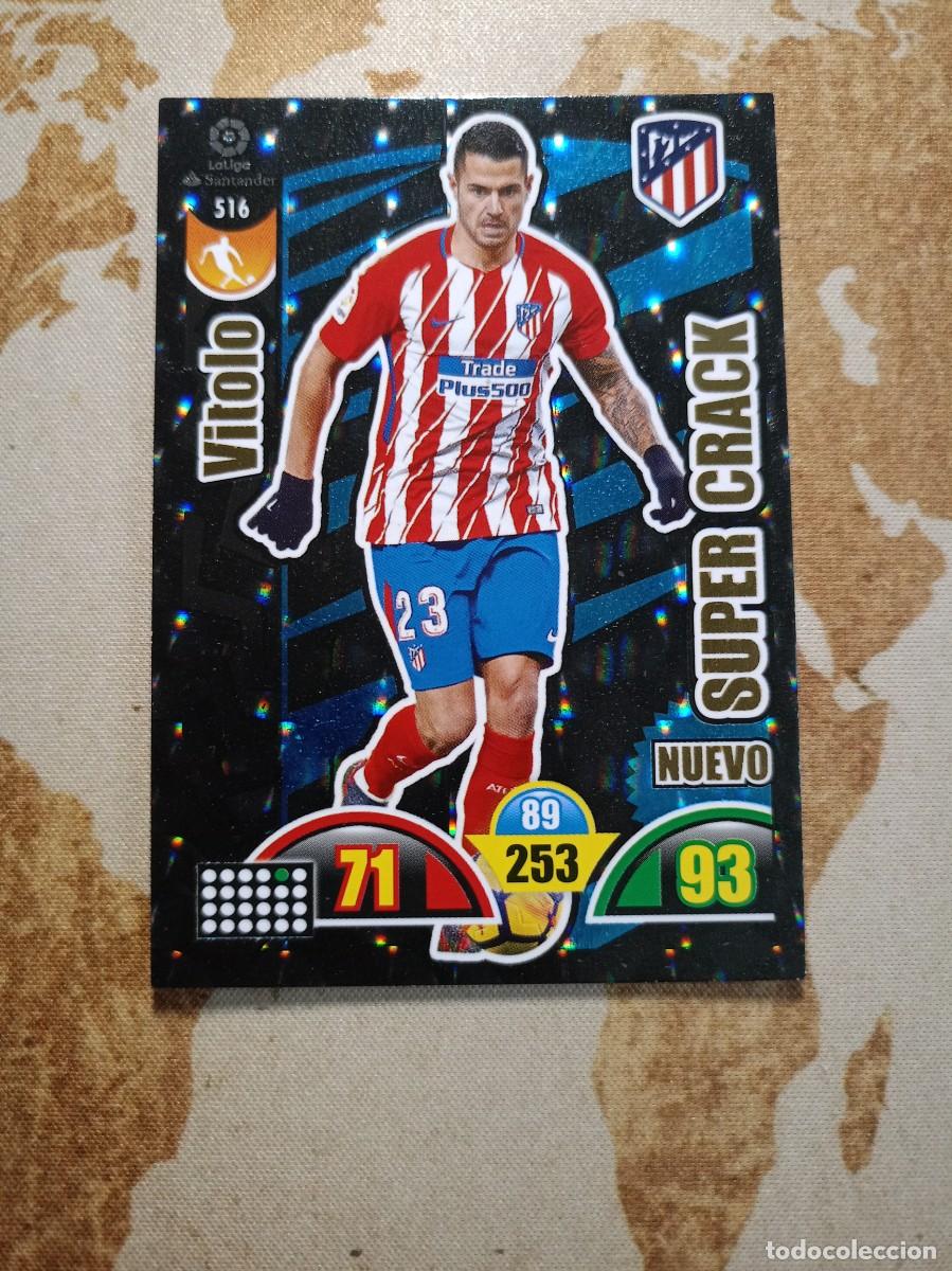 Cromos de Futebol: S&uacute;per Crack 516 VITOLO Adrenalyn 2017-18