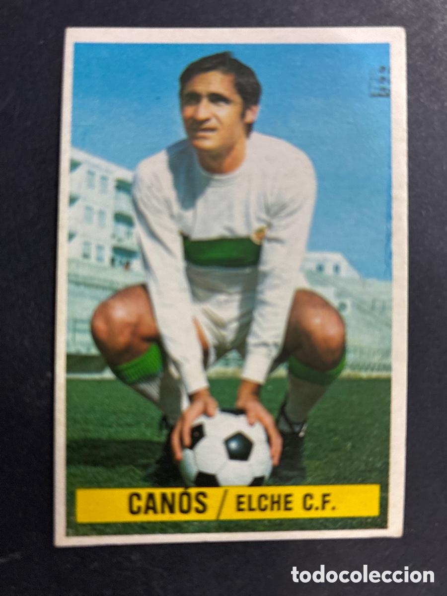 Cartes &agrave; collectionner de Football: CROMO NUNCA PEGADO FUTBOL CANOS ELCHE C.F LIGA 1974-1975 EDITORIAL ESTE