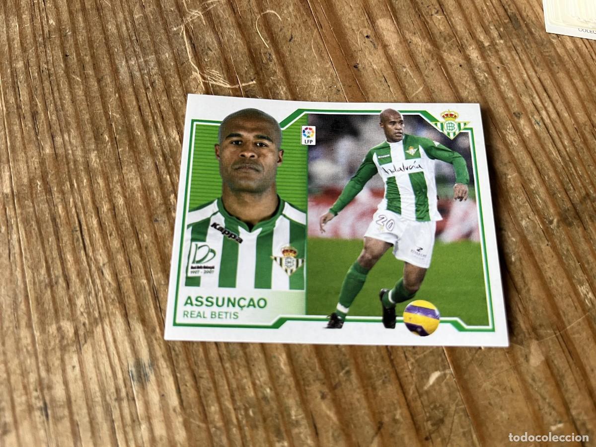 Fu&szlig;ball-Sticker: CROMO SIN PEGAR NUNCA PEGADO ALBUM LIGA ESTE 07 08 2007 2008 BETIS ASSUN&Ccedil;AO