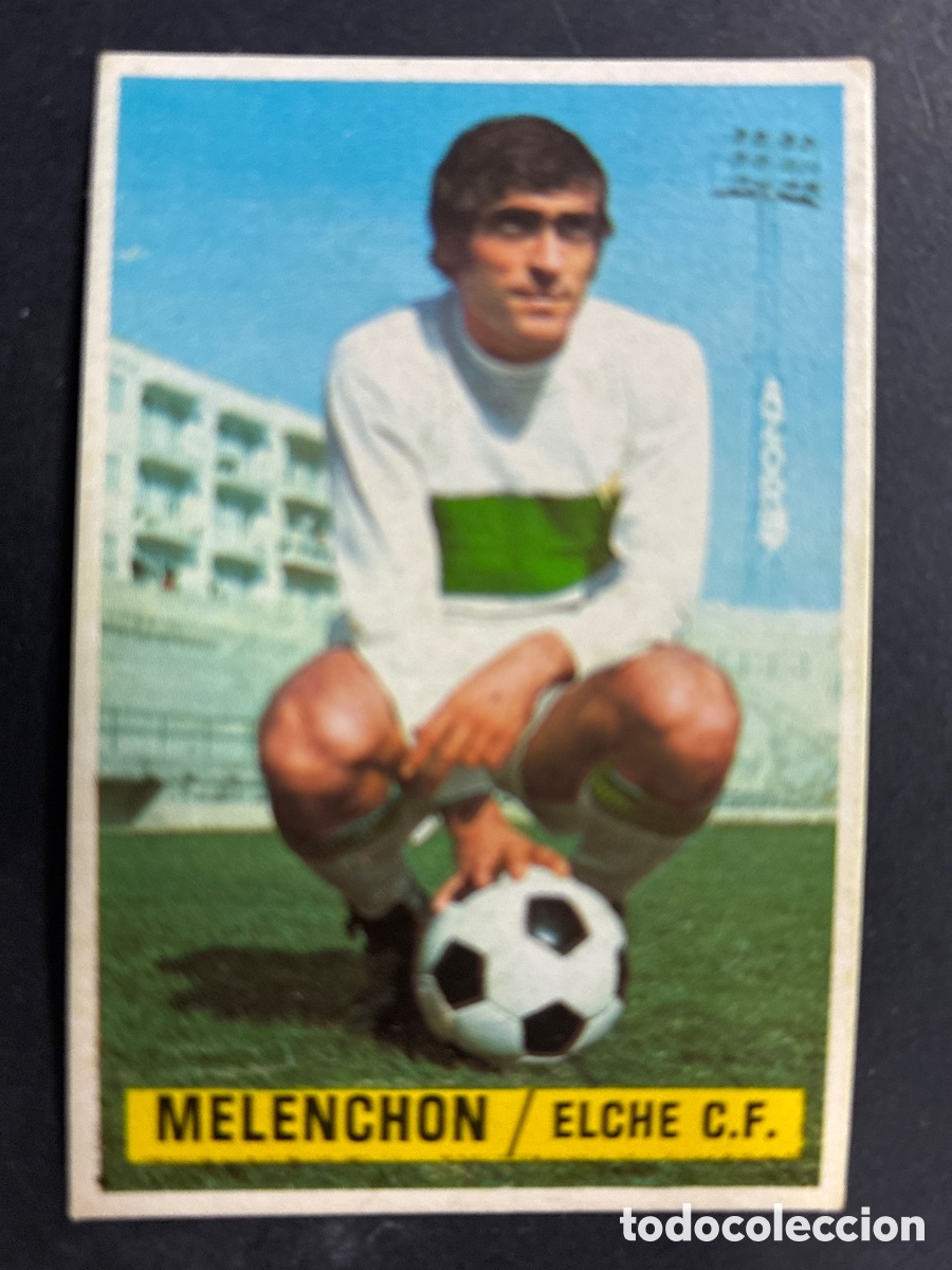 Cartes &agrave; collectionner de Football: CROMO NUNCA PEGADO FUTBOL MELENCHON ELCHE C.F LIGA 1974-1975 EDITORIAL ESTE