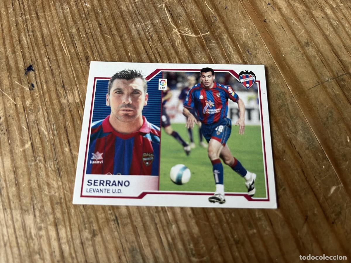 Cromos de Futebol: CROMO SIN PEGAR NUNCA PEGADO ALBUM LIGA ESTE 07 08 2007 2008 LEVANTE SERRANO