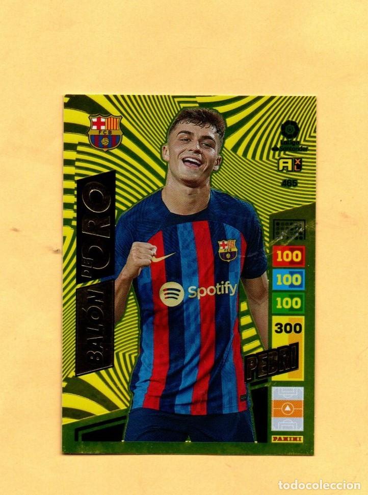Cromos de Futebol: ADRENALYN XL 2022-2023 PANINI 465 PEDRI BALON ORO LIGA 22/23 FC.BARCELONA NUEVO DE SOBRE