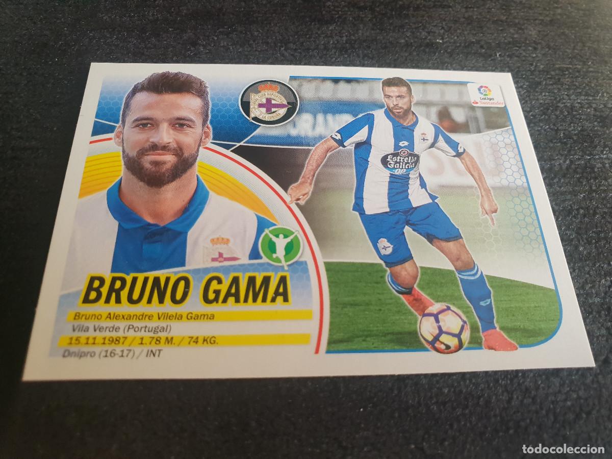 Cromos de f&uacute;tbol: LIGA ESTE 2016-2017 BRUNO GAMA DEPORTIVO N&ordm; 14 (TERCERA EDICION)