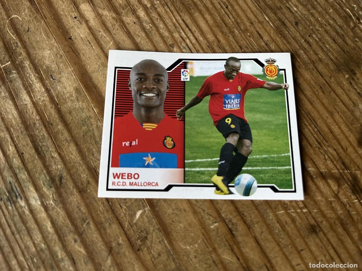 Cromos de Futebol: CROMO SIN PEGAR NUNCA PEGADO ALBUM LIGA ESTE 07 08 2007 2008 MALLORCA WEBO