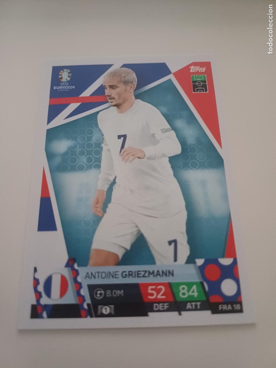 Cromos de f&uacute;tbol: FRA 18-. Antoine Griezmann - Foto 1