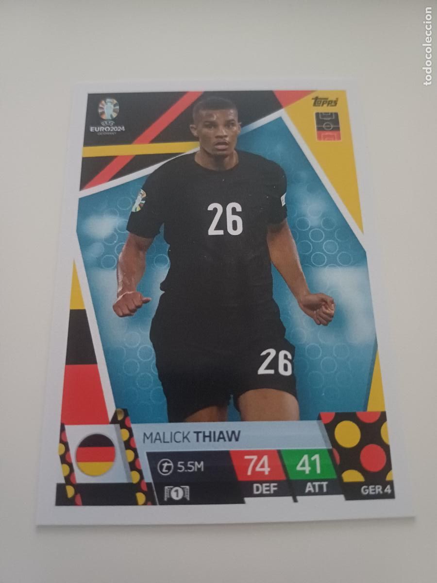 Football Stickers: GER 4-. Malick Thiaw