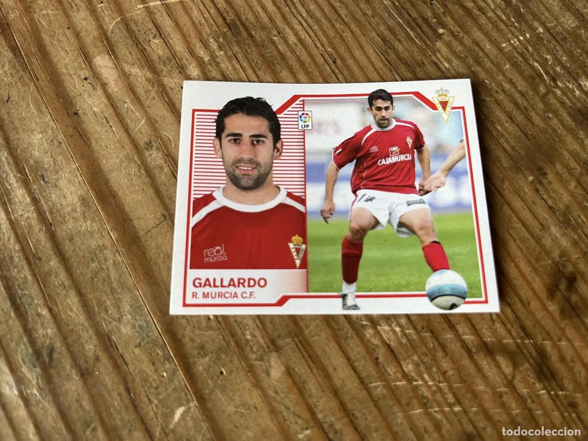 Figurine di Calcio: CROMO SIN PEGAR NUNCA PEGADO ALBUM LIGA ESTE 07 08 2007 2008 MURCIA GALLARDO