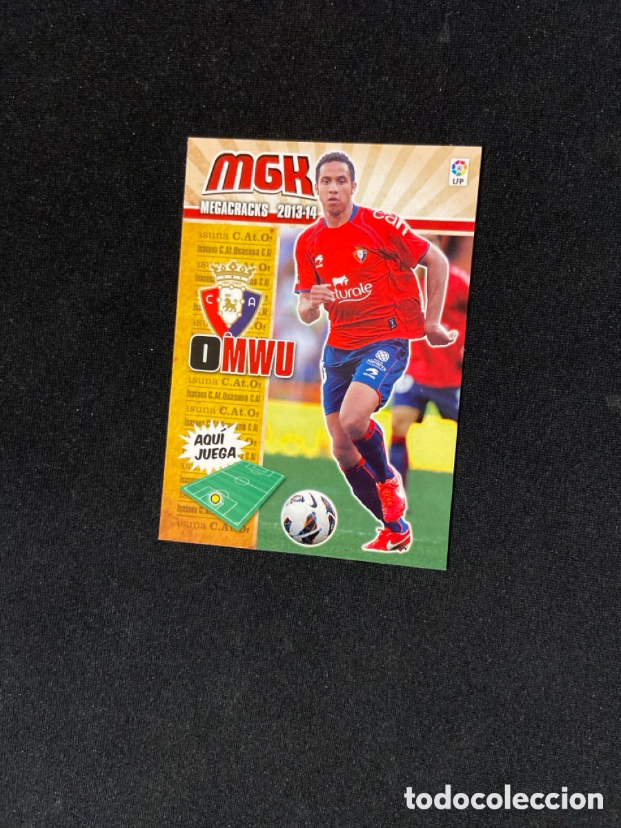 Cartes &agrave; collectionner de Football: OMWU 252 (OSASUNA) PANINI MEGACRACKS 2013-2014 13 14 CROMO CARTA M-3