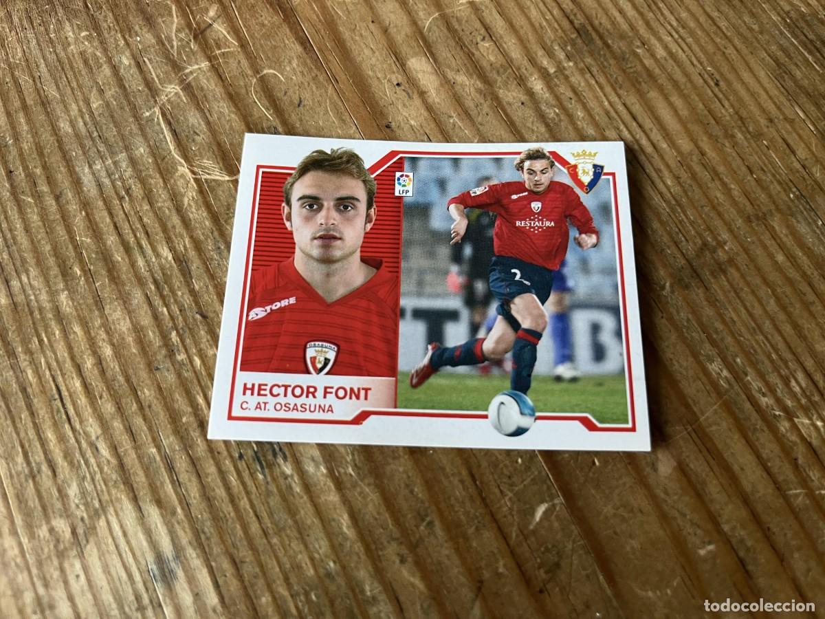Fu&szlig;ball-Sticker: CROMO SIN PEGAR NUNCA PEGADO ALBUM LIGA ESTE 07 08 2007 2008 OSASUNA HECTOR FONT