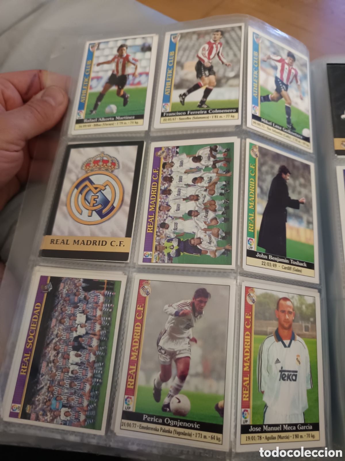 Cromos de f&uacute;tbol: Lote cromos la liga 2000 - Foto 2