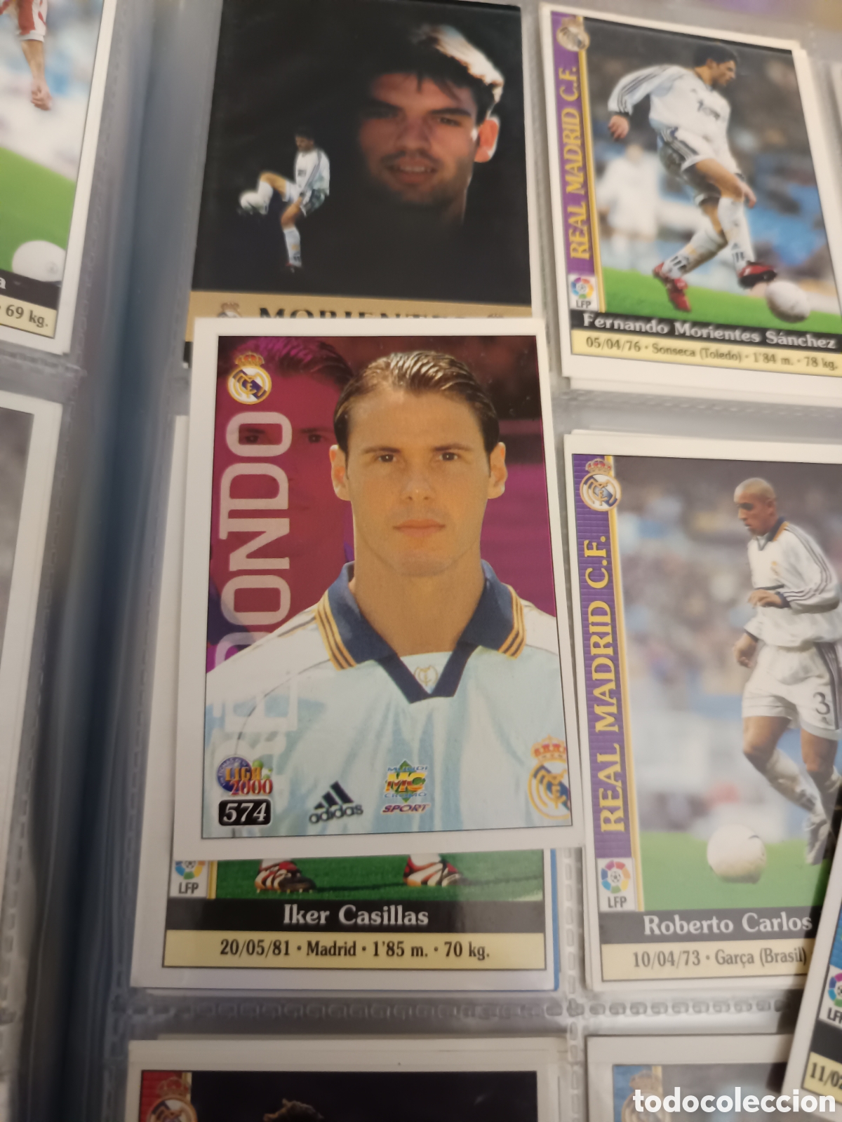 Cromos de f&uacute;tbol: Lote cromos la liga 2000 - Foto 3