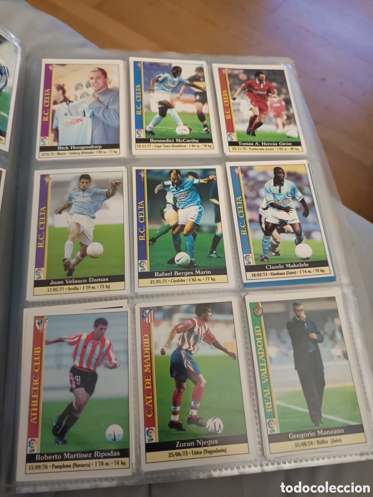 Cromos de f&uacute;tbol: Lote cromos la liga 2000 - Foto 4