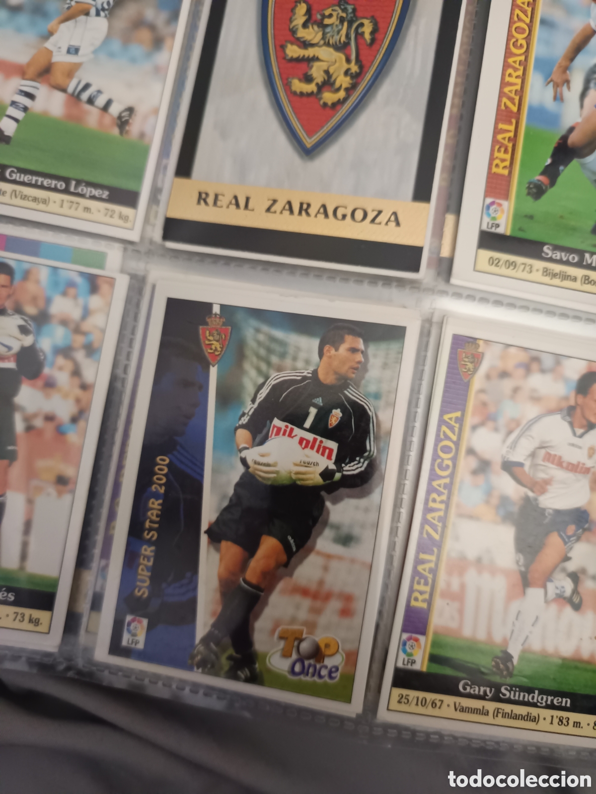 Cromos de f&uacute;tbol: Lote cromos la liga 2000 - Foto 7