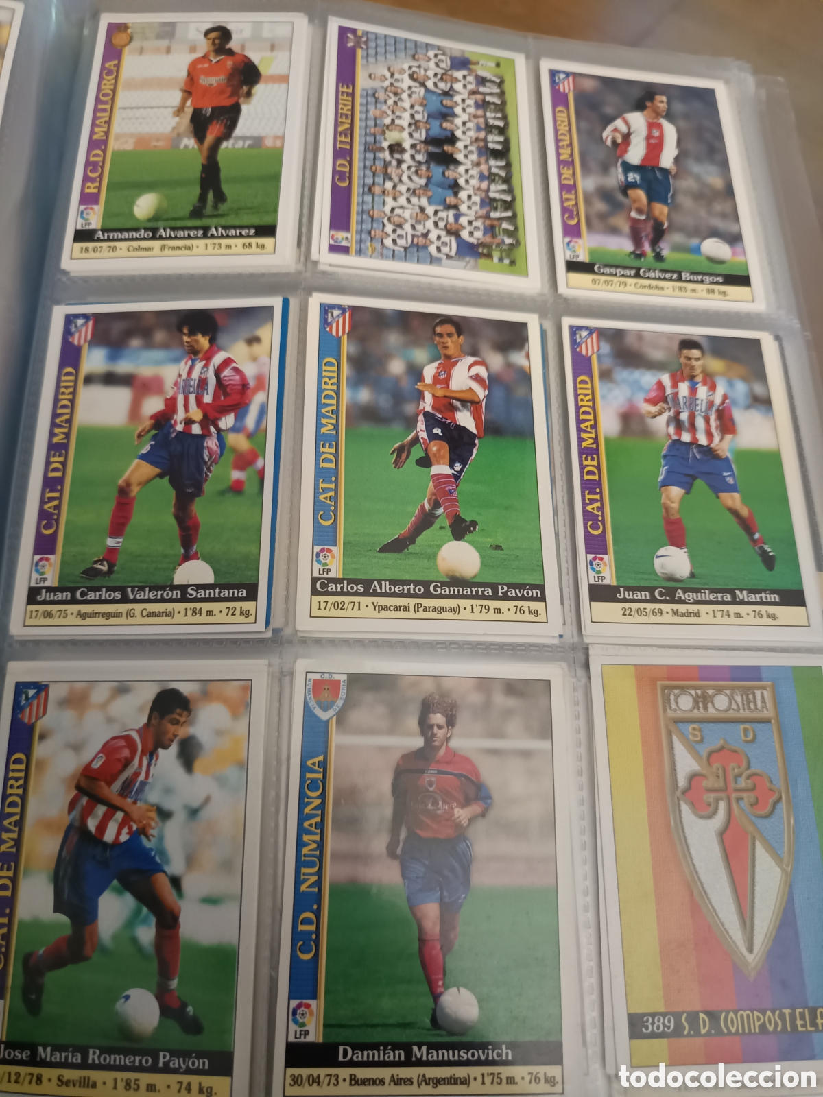 Cromos de f&uacute;tbol: Lote cromos la liga 2000 - Foto 8