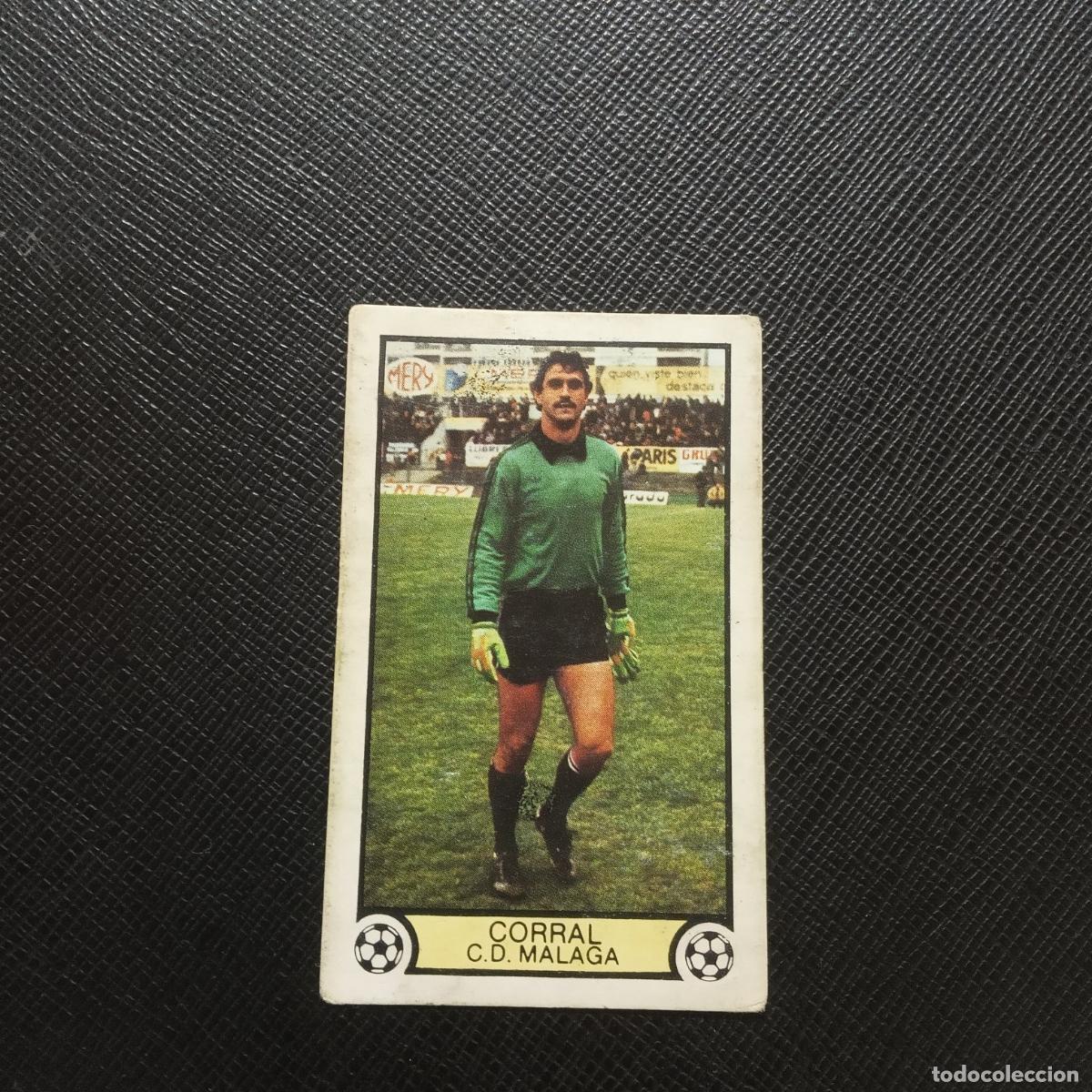 Figurine di Calcio: CORRAL MALAGA ESTE 1979 1980 CROMO FUTBOL LIGA 79 80 - DESPEGADO - A38 PG10