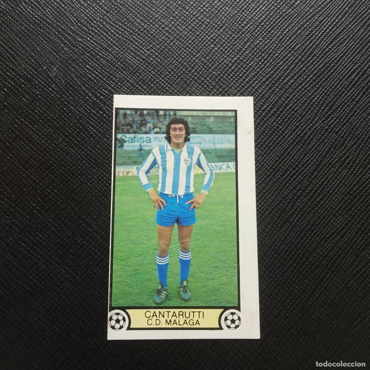 Figurine di Calcio: CANTARUTTI MALAGA ESTE 1979 1980 CROMO FUTBOL LIGA 79 80 - DESPEGADO - A38 PG19