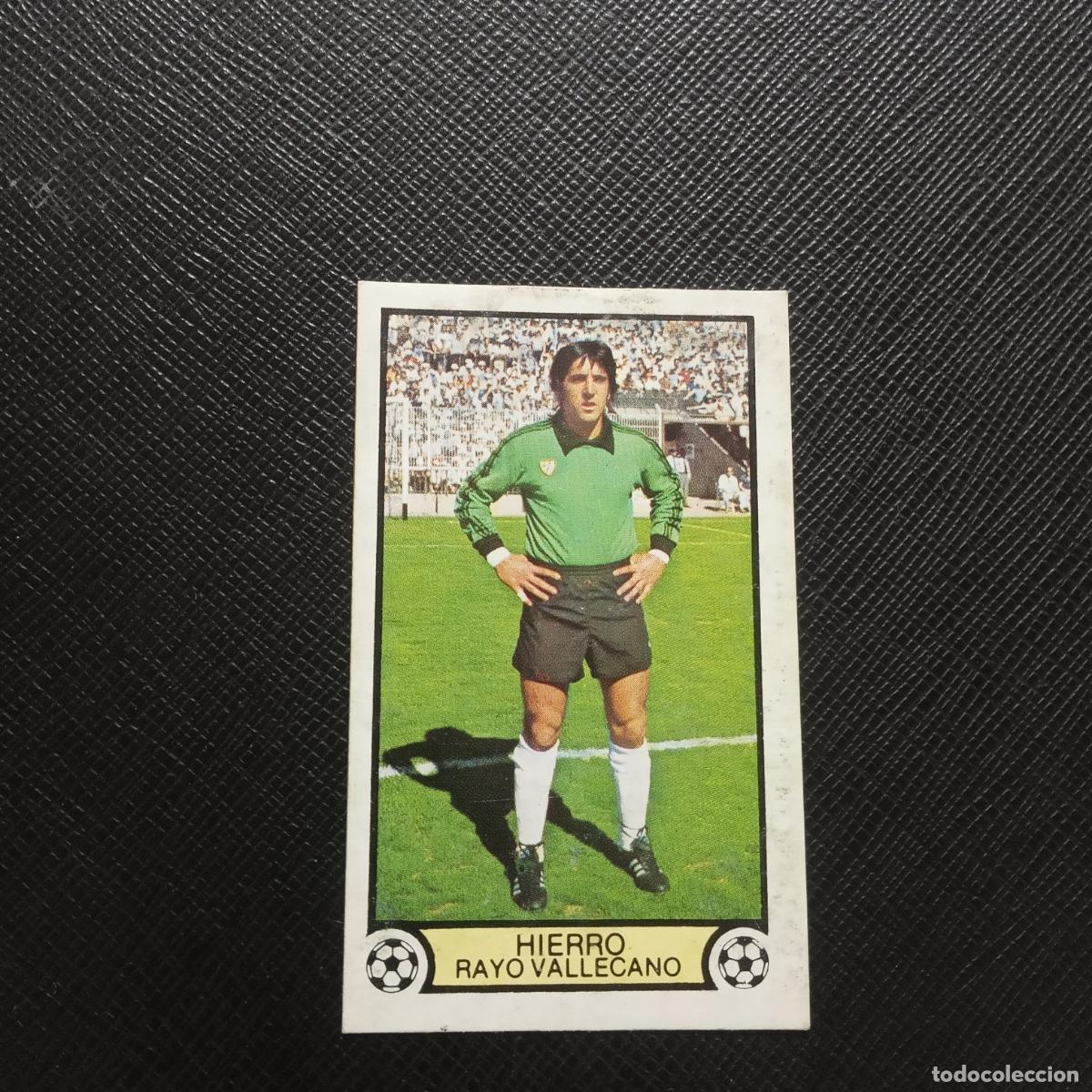 Cromos de F&uacute;tbol: HIERRO RAYO VALLECANO ESTE 1979 1980 CROMO FUTBOL LIGA 79 80 - DESPEGADO - A38 PG145