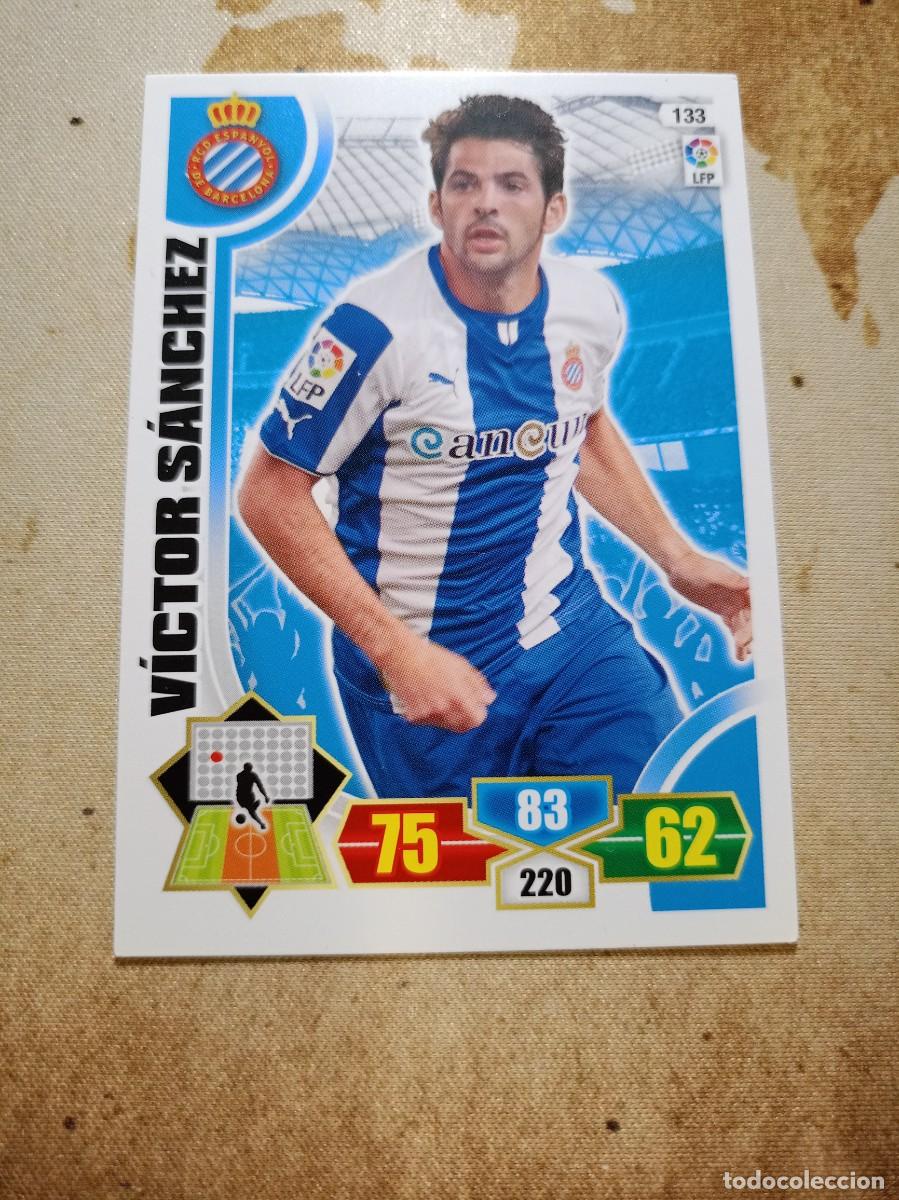 Cartes &agrave; collectionner de Football: Espanyol 133 VICTOR S&Aacute;NCHEZ Adrenalyn 2013-14