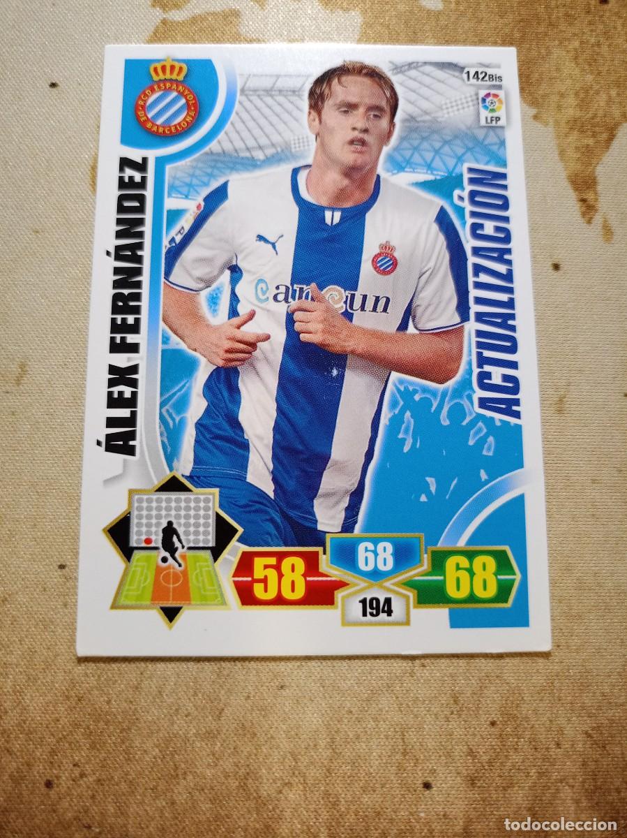 Cromos de Futebol: Espanyol 142 bis &Aacute;LEX FERN&Aacute;NDEZ Adrenalyn 2013-14