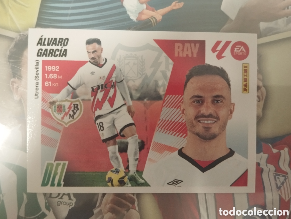 Cromos de F&uacute;tbol: LIGA ESTE 2025 2026 25 26 - PANINI - N&ordm; 19 &Aacute;LVARO GARC&Iacute;A RAYO VALLECANO