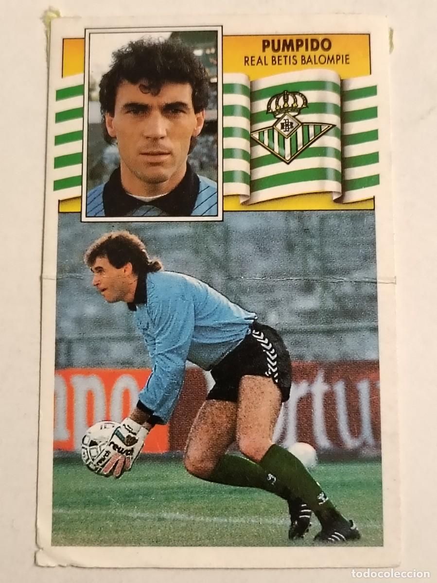 Fu&szlig;ball-Sticker: PUMPIDO REAL BETIS LIGA 90/91 ESTE